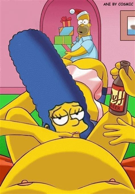 Santa Homer Catches Marge Giving Xxxmas Blowjob Skibum69