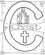 Coloring Pages Christian Alphabet Christ Bible Religious Christmas Printable Jesus Children Fall School Sheet Welcome Color Sheets Preschool Worksheet Ministry sketch template