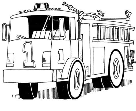 fire truck helping firefighter kill  fire coloring page coloring sky