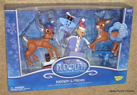Sold Rudolph And Friends Action Figures Playset Island