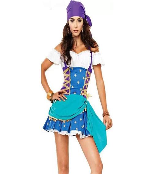 buy hot sale women sexy pirate cosplay costumes gypsy