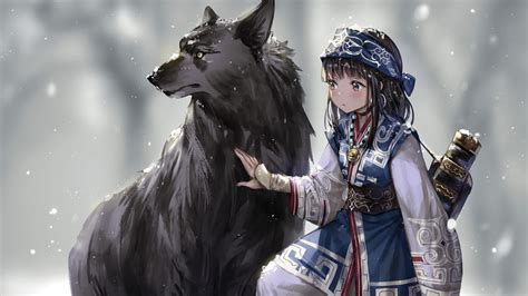 anime wallpaper girl wolf baka wallpaper