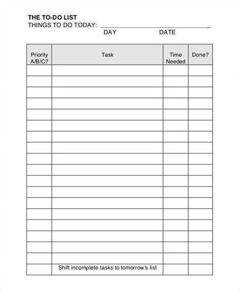 today template hq printable documents