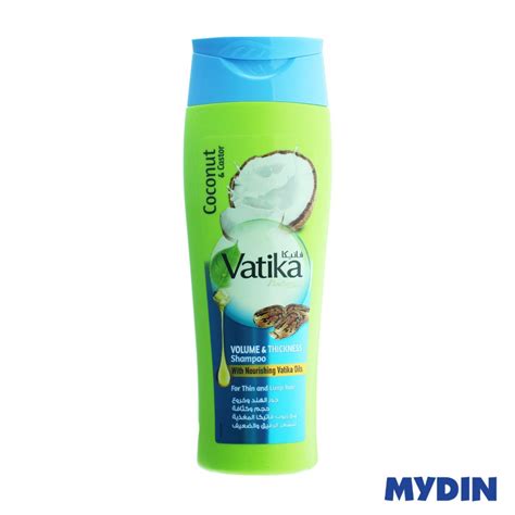 Dabur Vatika Coconut And Castor Hair Shampoo Volume And Thickness 400ml