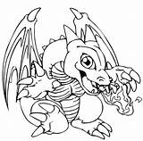 Dragon Coloring Pages Baby Dragons Skyrim Cartoon Printable Hydra Lego Fire Color Kids Pokemon Colouring Dessin Print Coloriage Easy Colorier sketch template