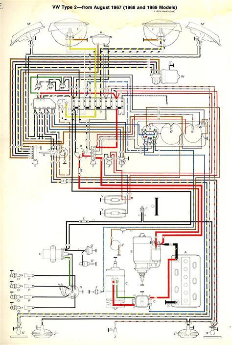 vw bug wiring diagram