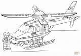 Polizei Hubschrauber Ausmalen Malvorlage sketch template