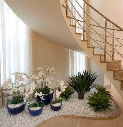 unique ideas  indoor garden  stairs balcony