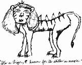 Liger Napoleon Clipart Animal Drawing Clipground Why Lol sketch template