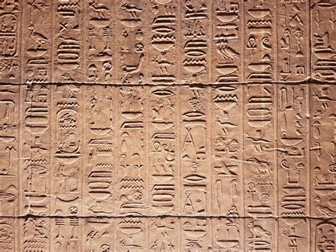 Egyptian Hieroglyphics Experience Ancient Egypt
