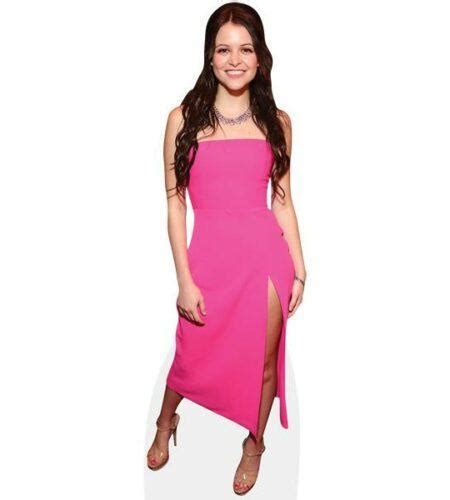 sara waisglass pink dress pappaufsteller celebrity cutouts