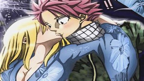Fairy Tail Lucy And Natsu Kissing Episode
