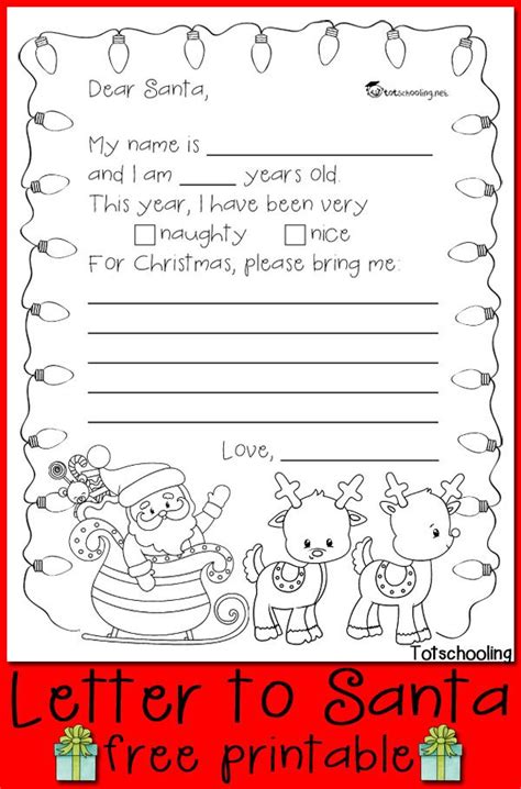 printable christmas  list coloring page coloring page blog