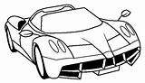 Huayra Pagani Cars Ausmalbilder Carscoloring sketch template