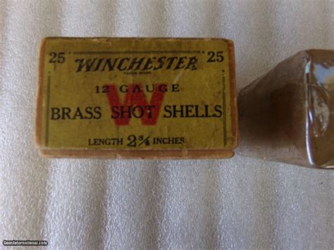 Winchester 12 Ga Brass Shotgun Shells
