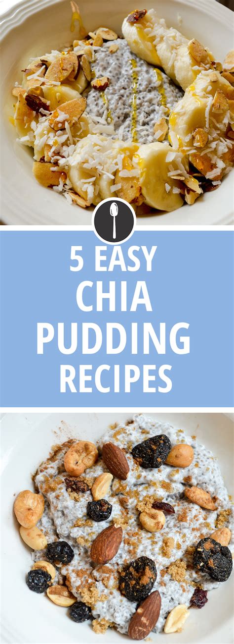 easy chia seed puddings  breakfast  dessert breakfast recipes
