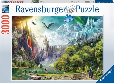 ravensburger   pieces regne des dragons puzzle fuer