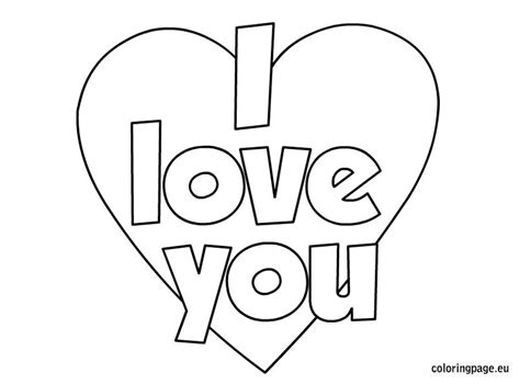 valentines day  love  coloring page coloring page