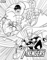 Coloring Pages Avengers Emh sketch template