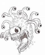 Beholder Ve Kiwi Dnd Re Repaired Oc Drawn Celebrate Tablet Graphics Little sketch template