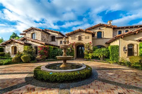 world class mediterranean hilltop mansion  southern california offers breathtaking views