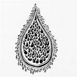 Drawing Daily Zentangle Drop Tumblr sketch template