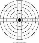 Zielscheibe Bersaglio Malvorlage Zielscheiben Tiro Ausmalen Dianas Foglio Diverse Bersagli Luftgewehr Gratismalvorlagen Misti Jagd Softair Sniper Reguleerimine sketch template