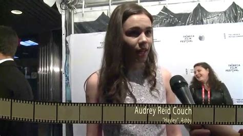audrey reid couch talks about her role in ashby youtube
