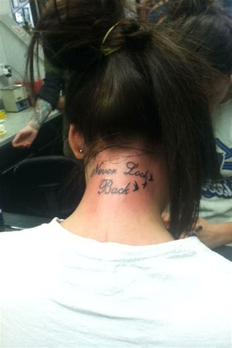 tattoo birds neck love