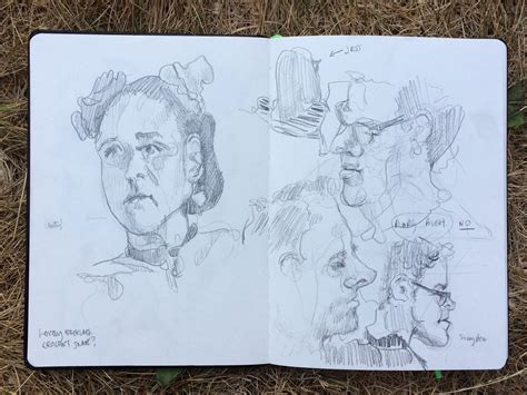 portrait drawings portrait drawing sketch book sketchbook pages