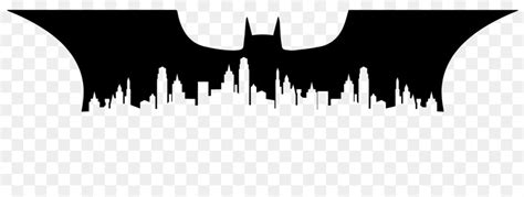 The Gallery For Gotham City Skyline With Batman Logo