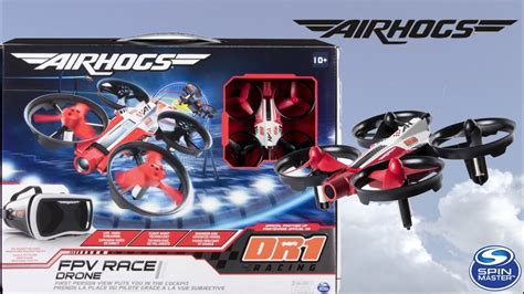 air hogs dr fpv race drone unboxing youtube
