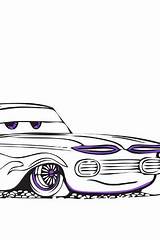 Cars Colouring Ramone Sally Pages sketch template