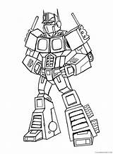 Pages Prime Coloring Coloring4free Optimus Megatron Vs Printable Face sketch template