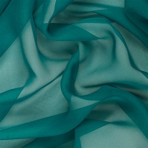 silkfabricnet silk chiffon silk chiffon fabric mm  aqua