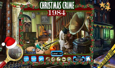 Christmas Crime Scene Free Hidden Object Game