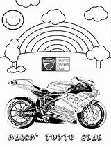 Ducati Coloring sketch template