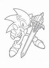 Coloring Sonic Pages Popular Unleashed sketch template
