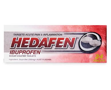 hedafen ibuprofen pk aldi australia
