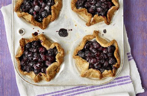 gluten free blueberry pies american recipes goodtoknow