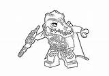Coloring Pages Chima Legends Getdrawings sketch template