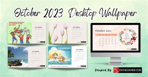 october  calendar desktop wallpaper printable templates protal