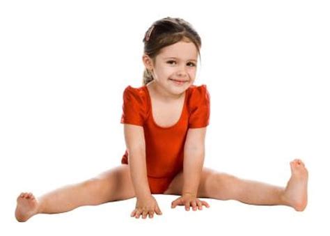 basic sitting position in gymnastics woman