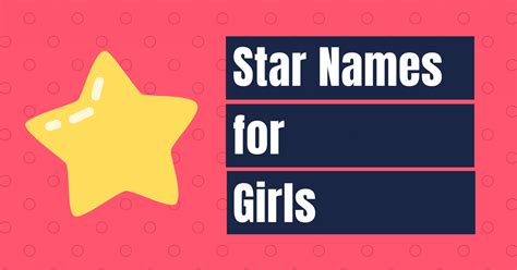 star names  girls stellar choices names cherry