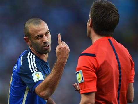 Germany Vs Argentina World Cup 2014 Final Mascherano In