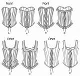 Pattern Corset Butterick Sewing Corsets Patterns Misses Historic Drawing Boning Historical Size Under Line Patron Clothing Bodice Nz Renaissance Gif sketch template