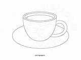 Cup Coffee Template Coloring Coffe Reddit Email Twitter Getdrawings Drawing Coloringpage Eu sketch template