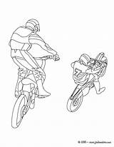 Coloring Motocross Pages Moto Bikers Trail Dessin Freestyle Davidson Harley Color Google Ktm Motorcycle Hellokids Print Online Ca sketch template