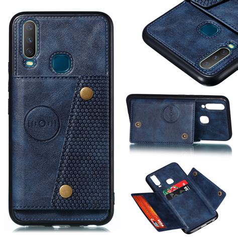 wholesale  vivo  shockproof double buckle wallet case cell phone