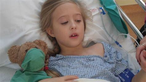 ‘i hope that i can fight it off 8 year old girl fights rare form of